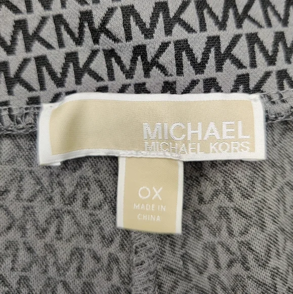Michael Kors MK pattern leggings size 0X - Picture 4 of 4